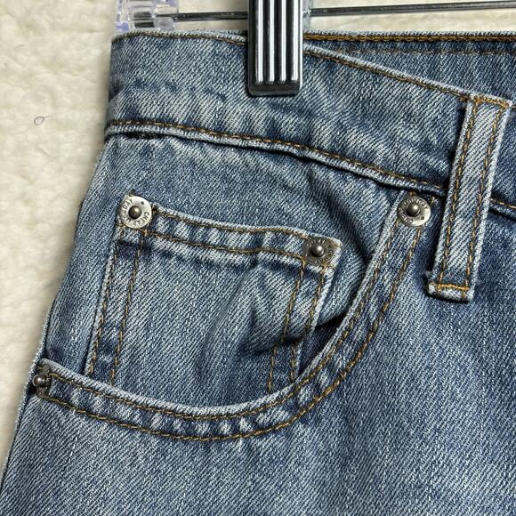 Cheap Monday Five Unwash Blue Straight Jeans 30 x 30 Button Fly Skull Straight - Picture 4 of 16